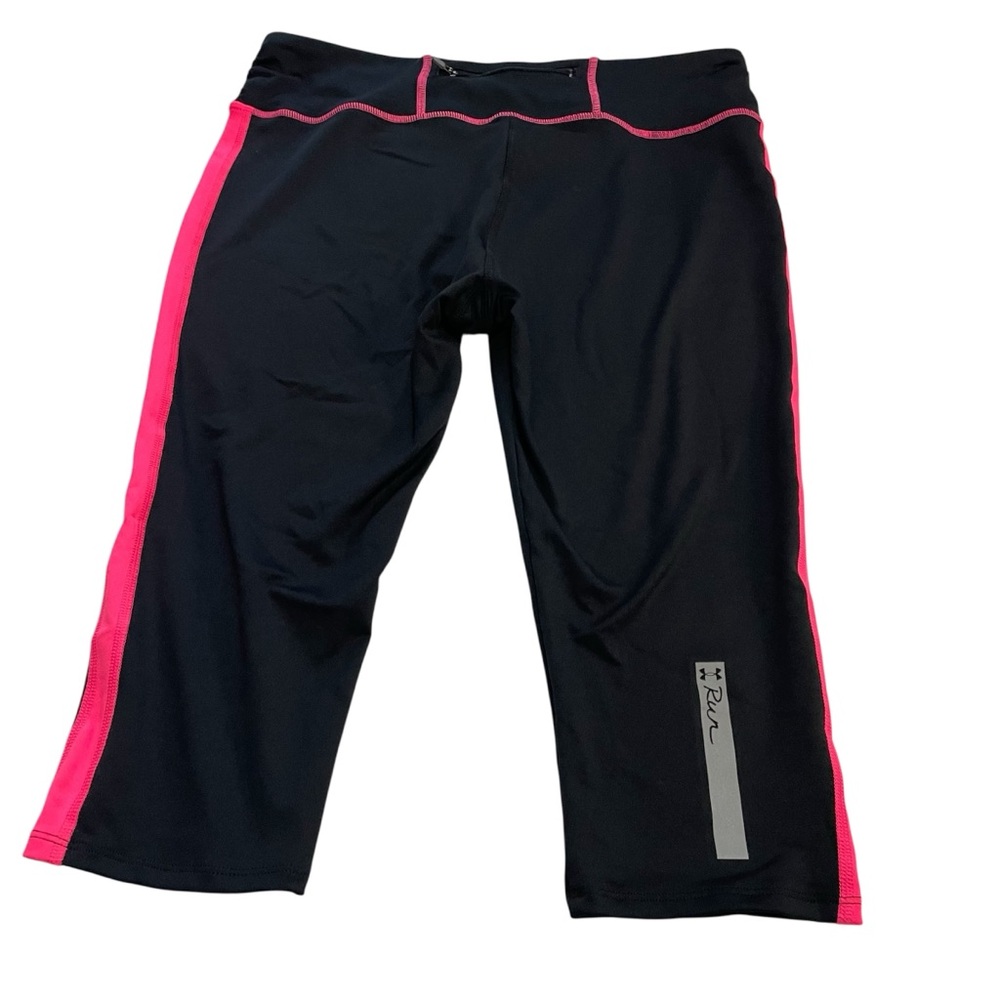 Under Armour‎ Black and Pink Fitness Leggings
size M Breast Cancer Awareness..